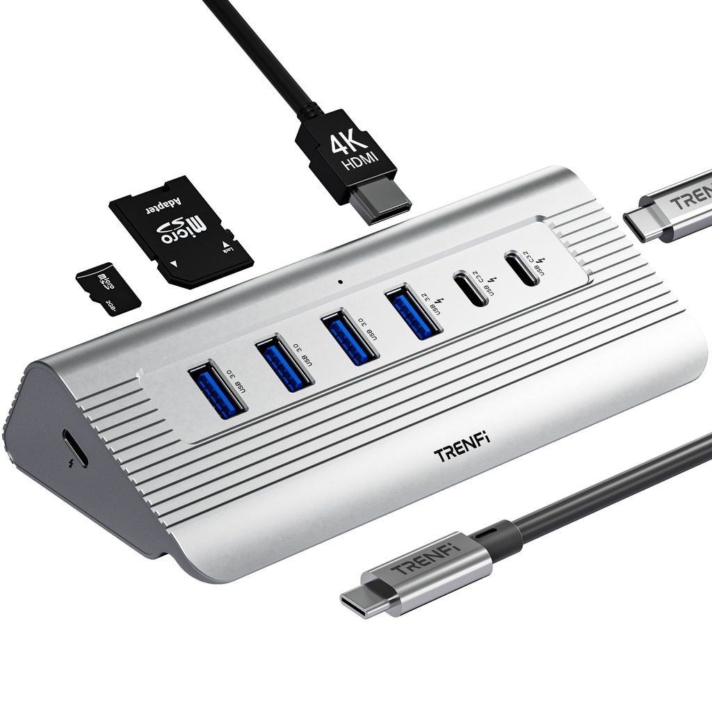 TRENFi Electronics &mdash; USB-C Hubs in Three Colors