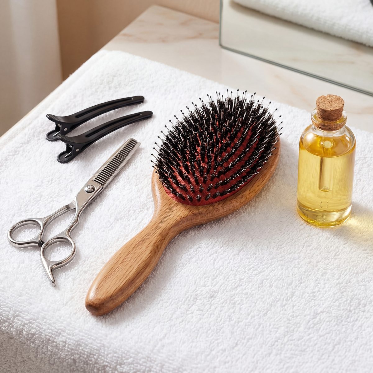 Final brush assembly